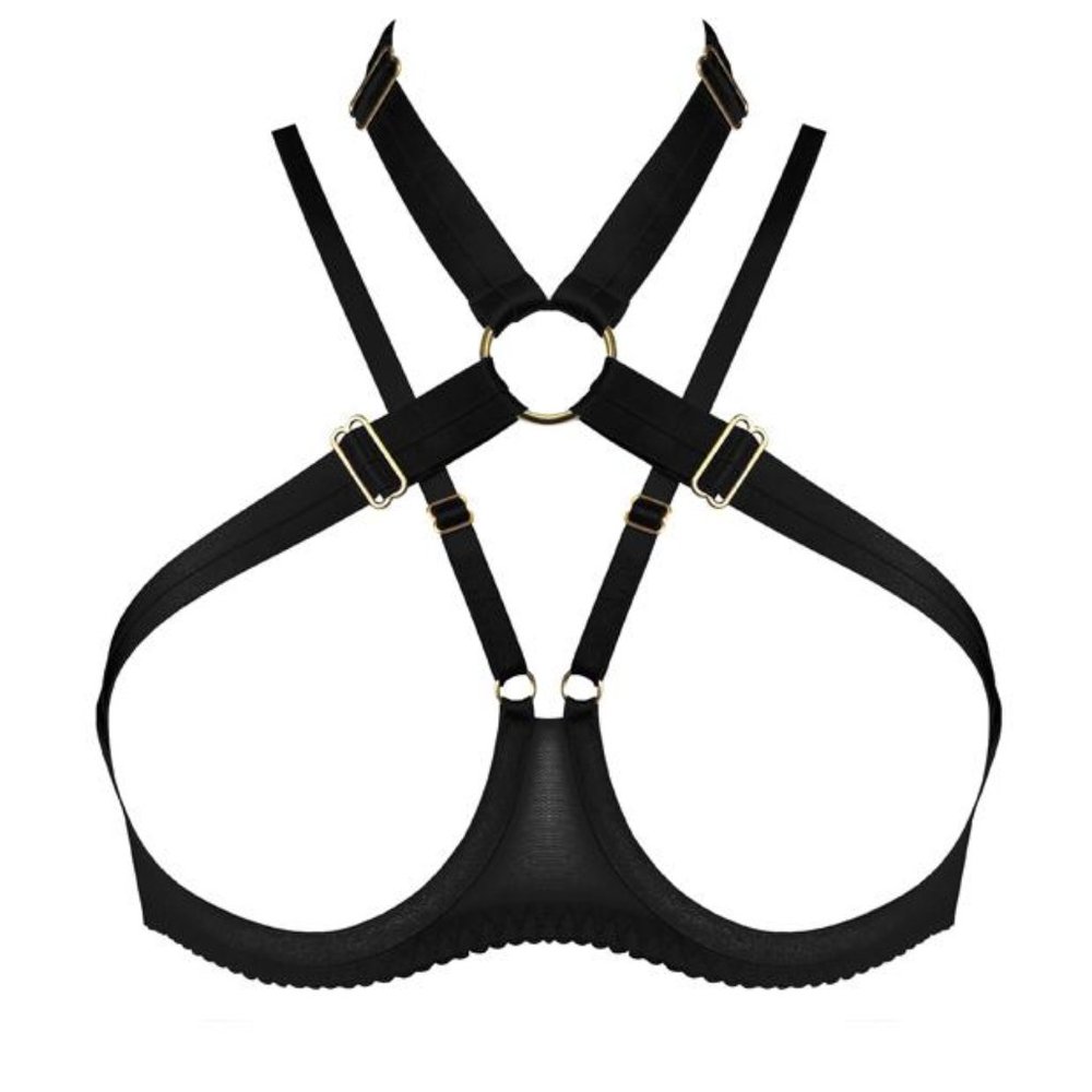 Bordelle Black Tomoe Ouvert Bra SS (+ box & tag)